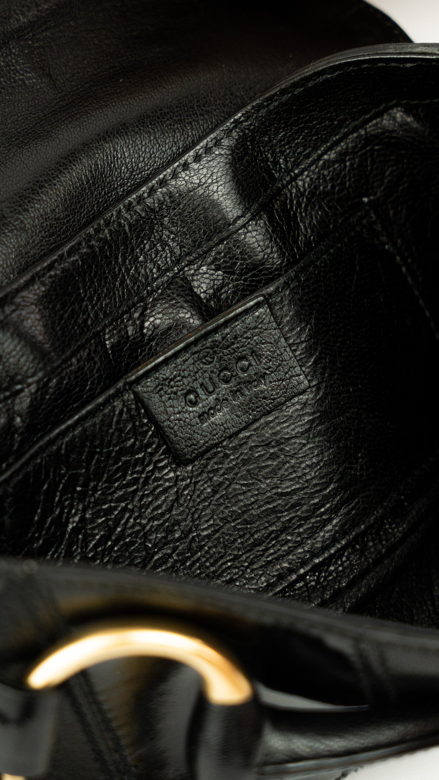 Gucci horsebit black