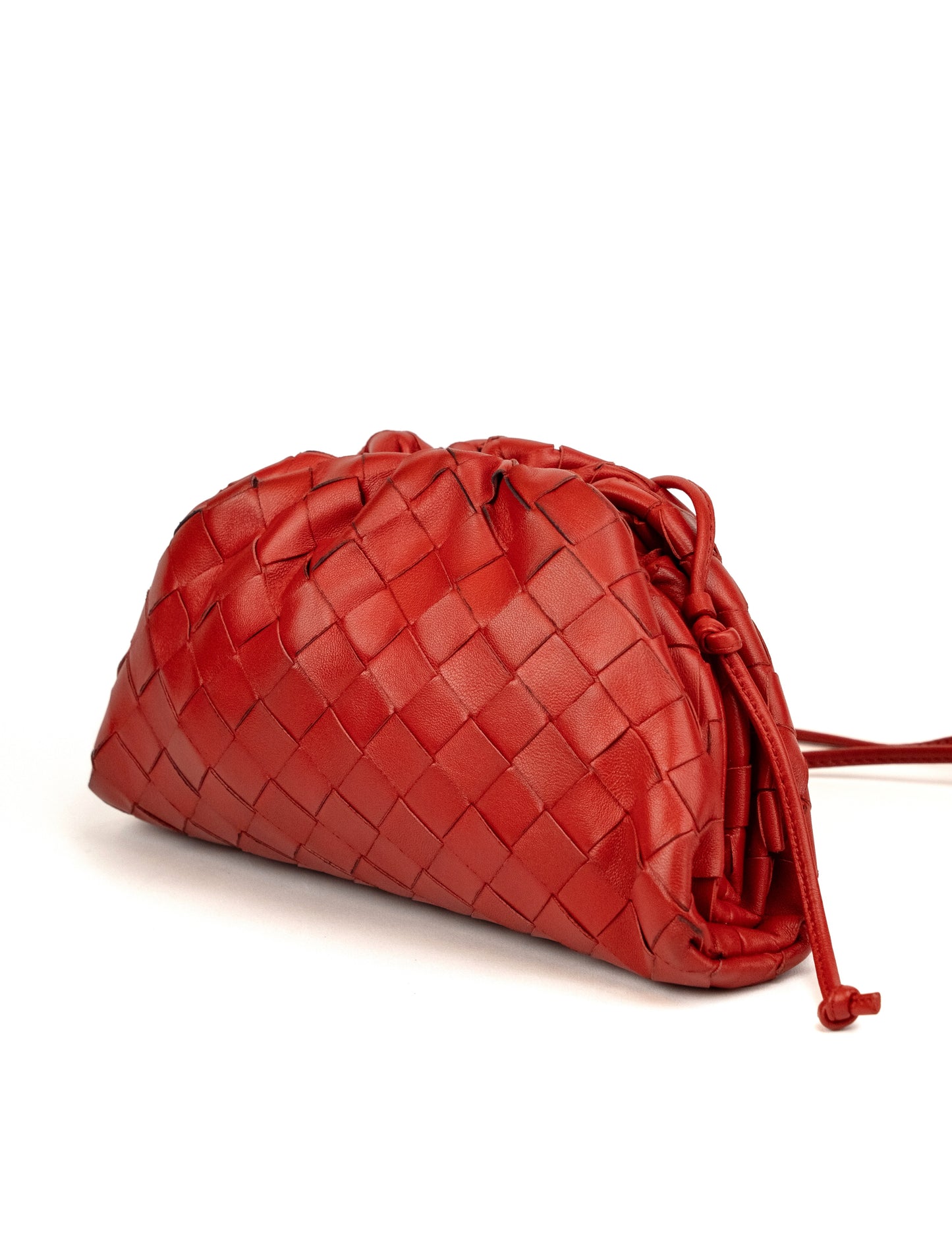 Bottega Veneta red Mini Pouch