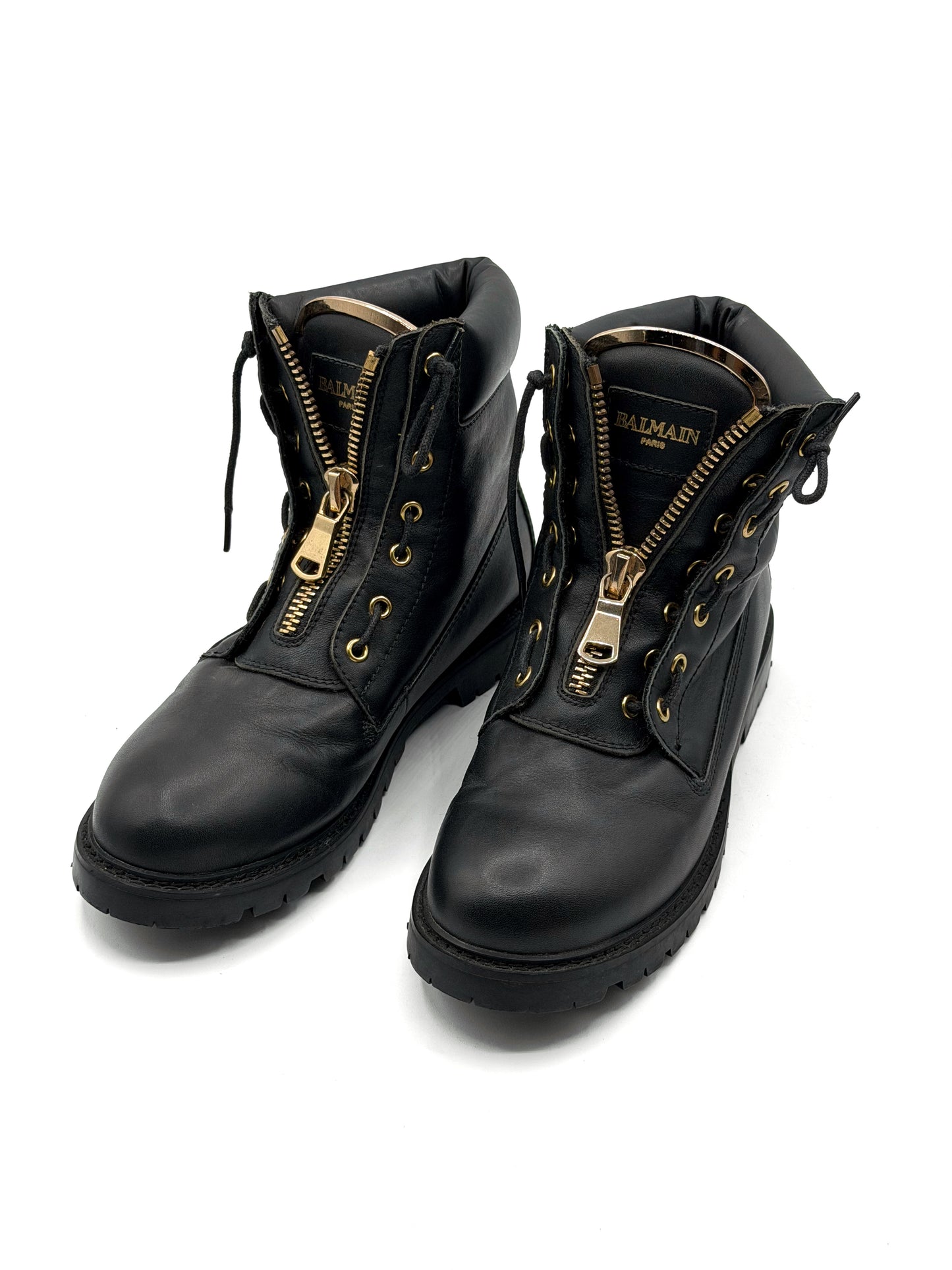 Balmain black boots