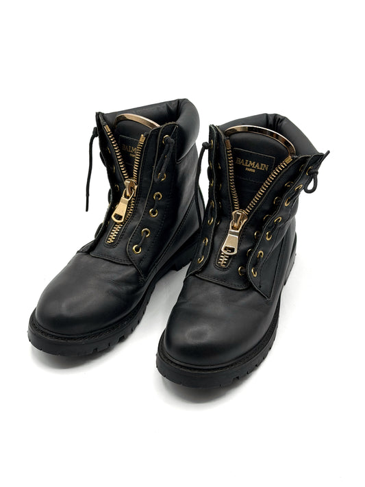 Balmain black boots