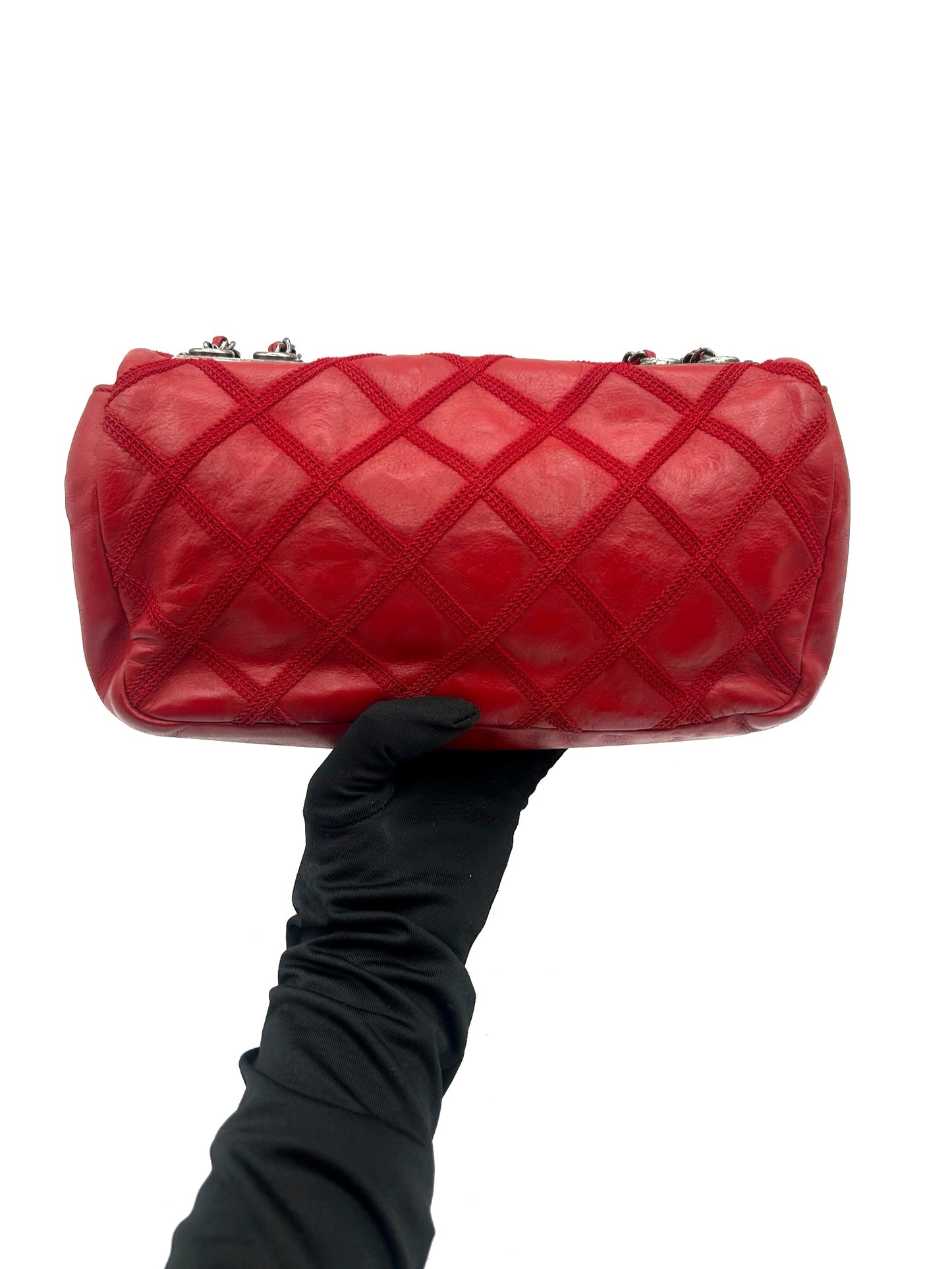 Chanel red bag