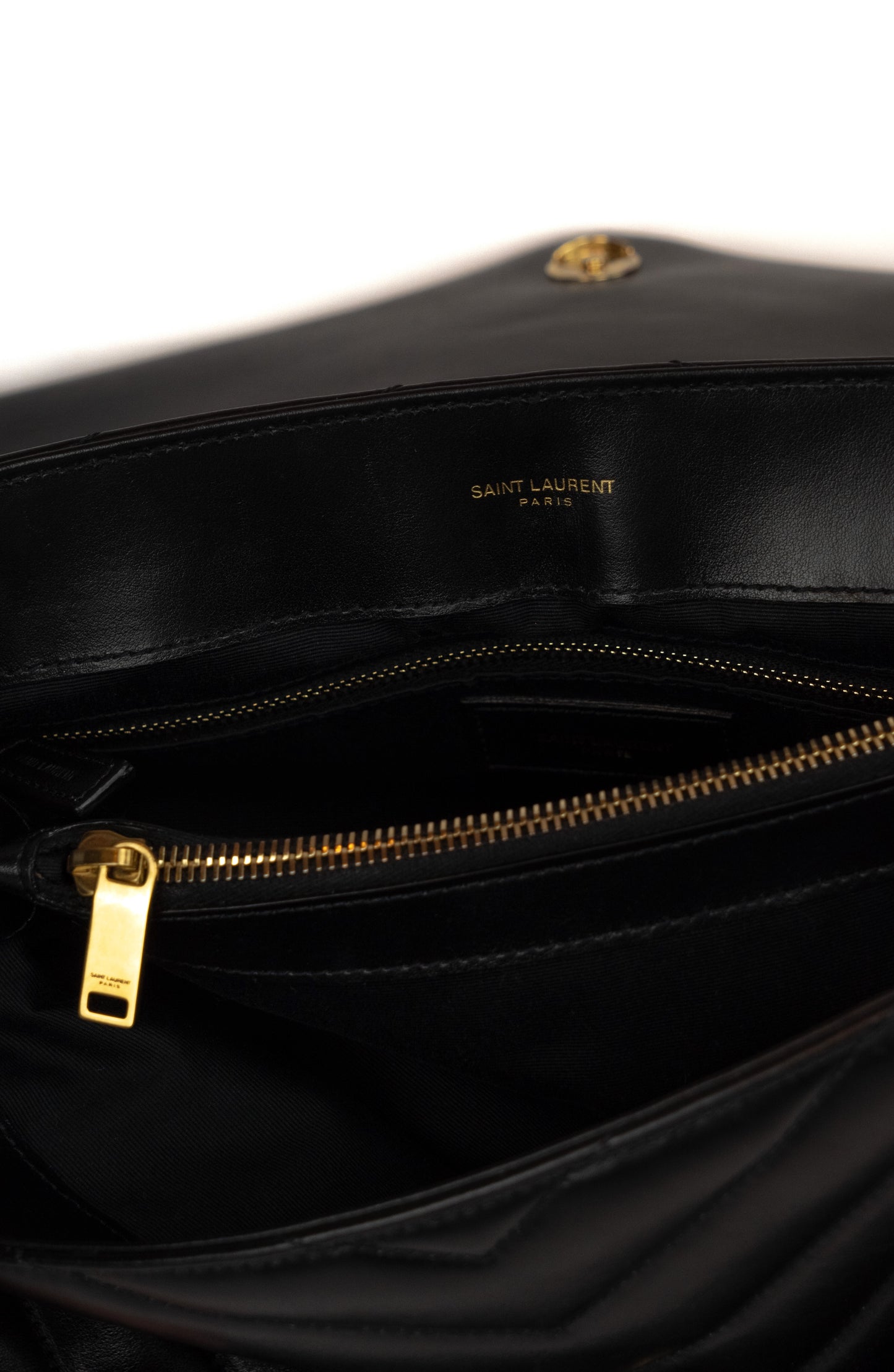 YSL Black Lou Lou Medium