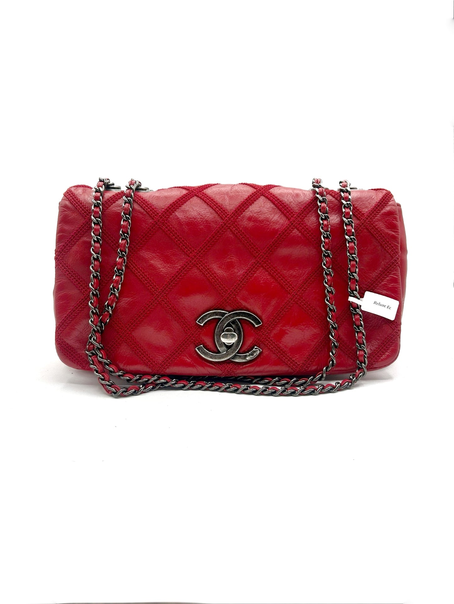Chanel red bag