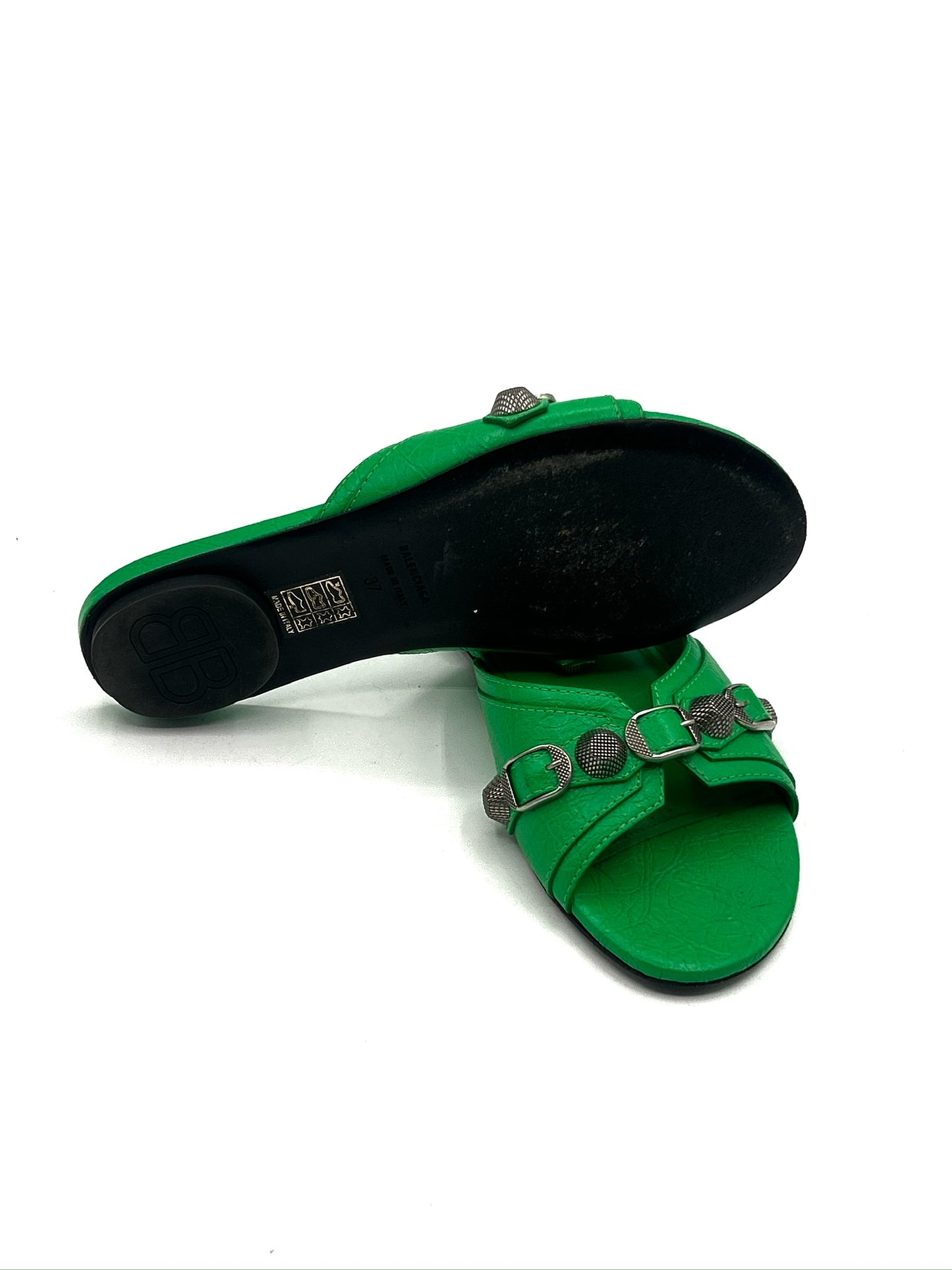 Balenciaga green Sandals