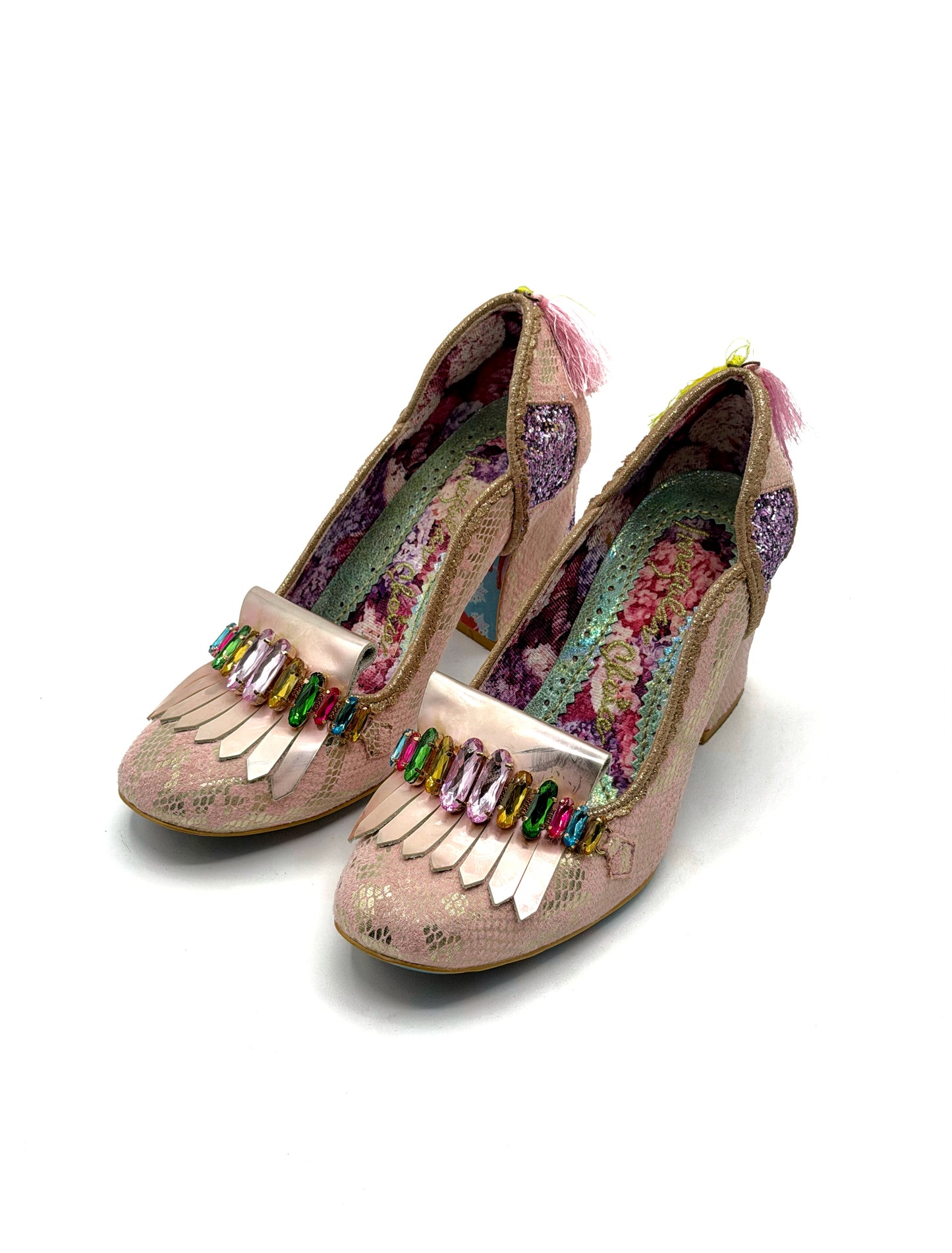 Jessica Butrich pink heels
