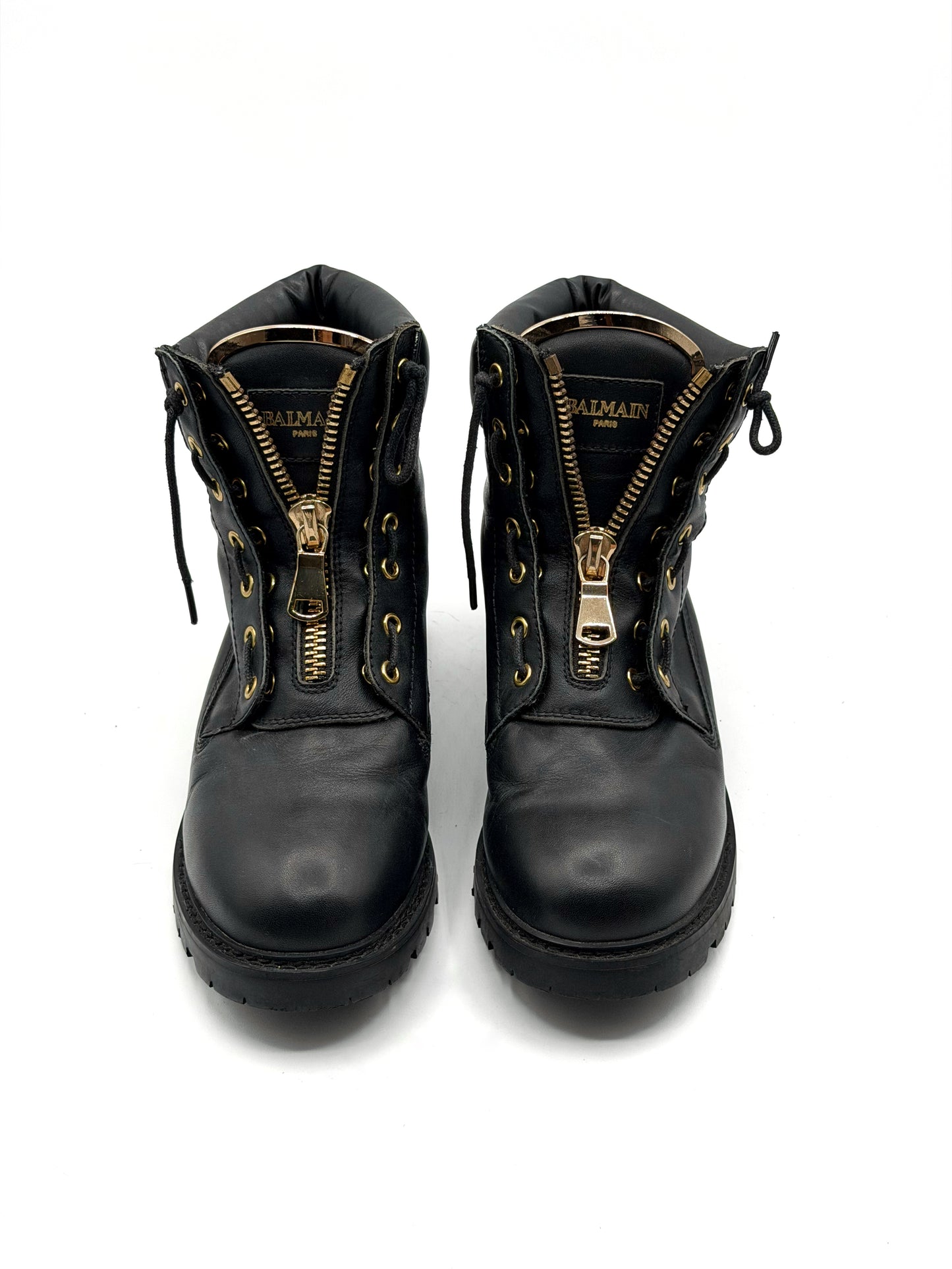 Balmain black boots