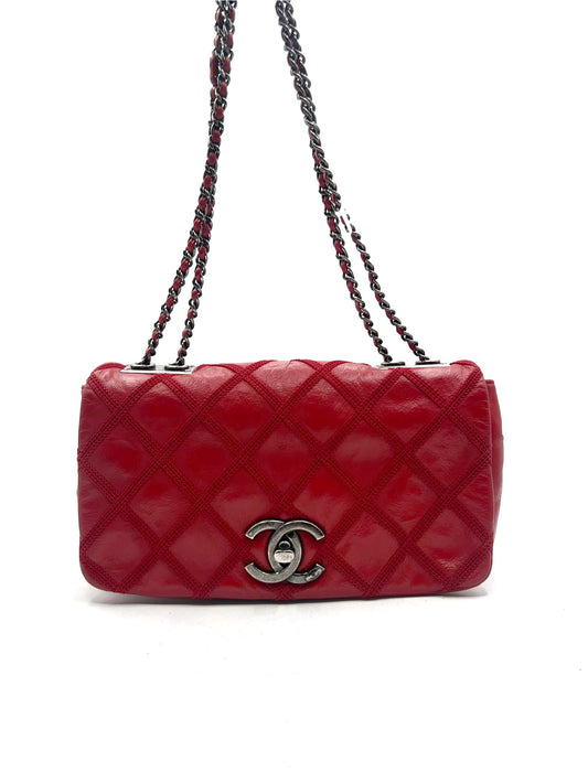 Chanel red bag