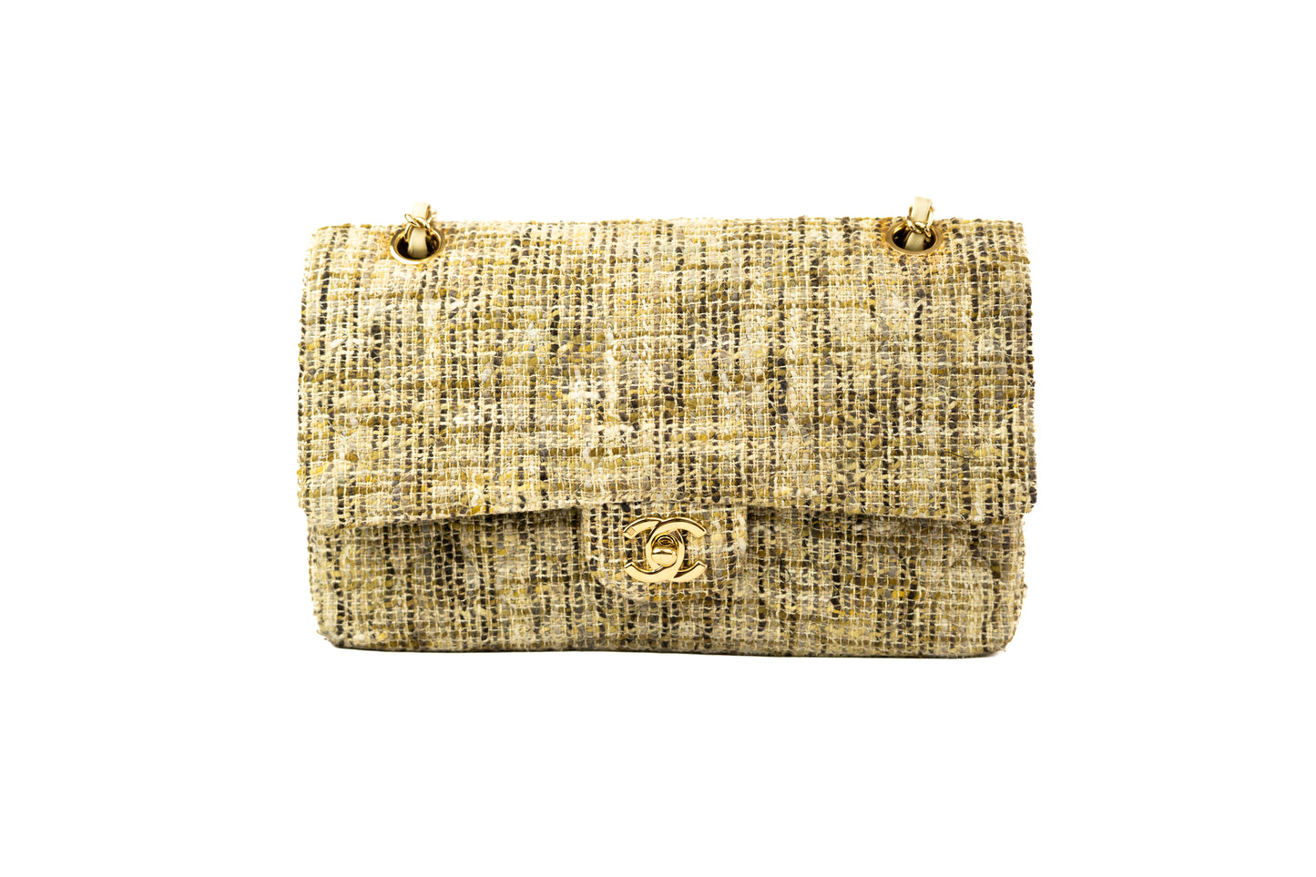 Chanel Medium flap bag tweed