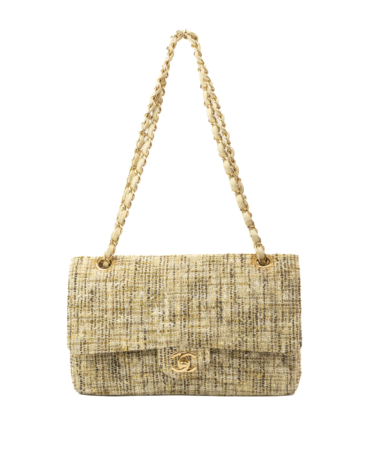 Chanel Medium flap bag tweed