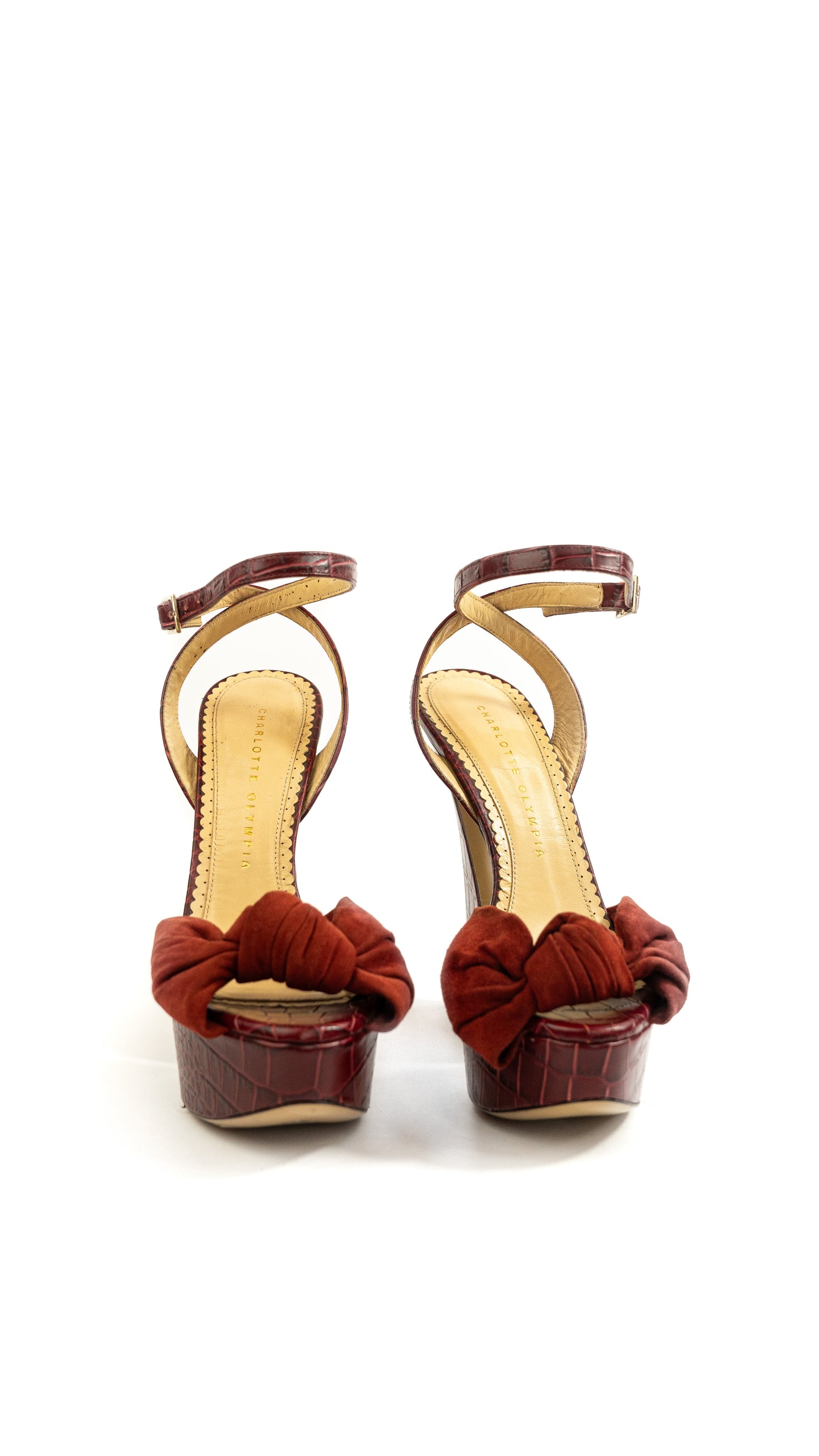 Charlotte Olympia heels rojos