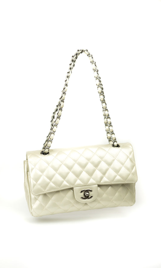 Chanel Medium Flap bag champagne