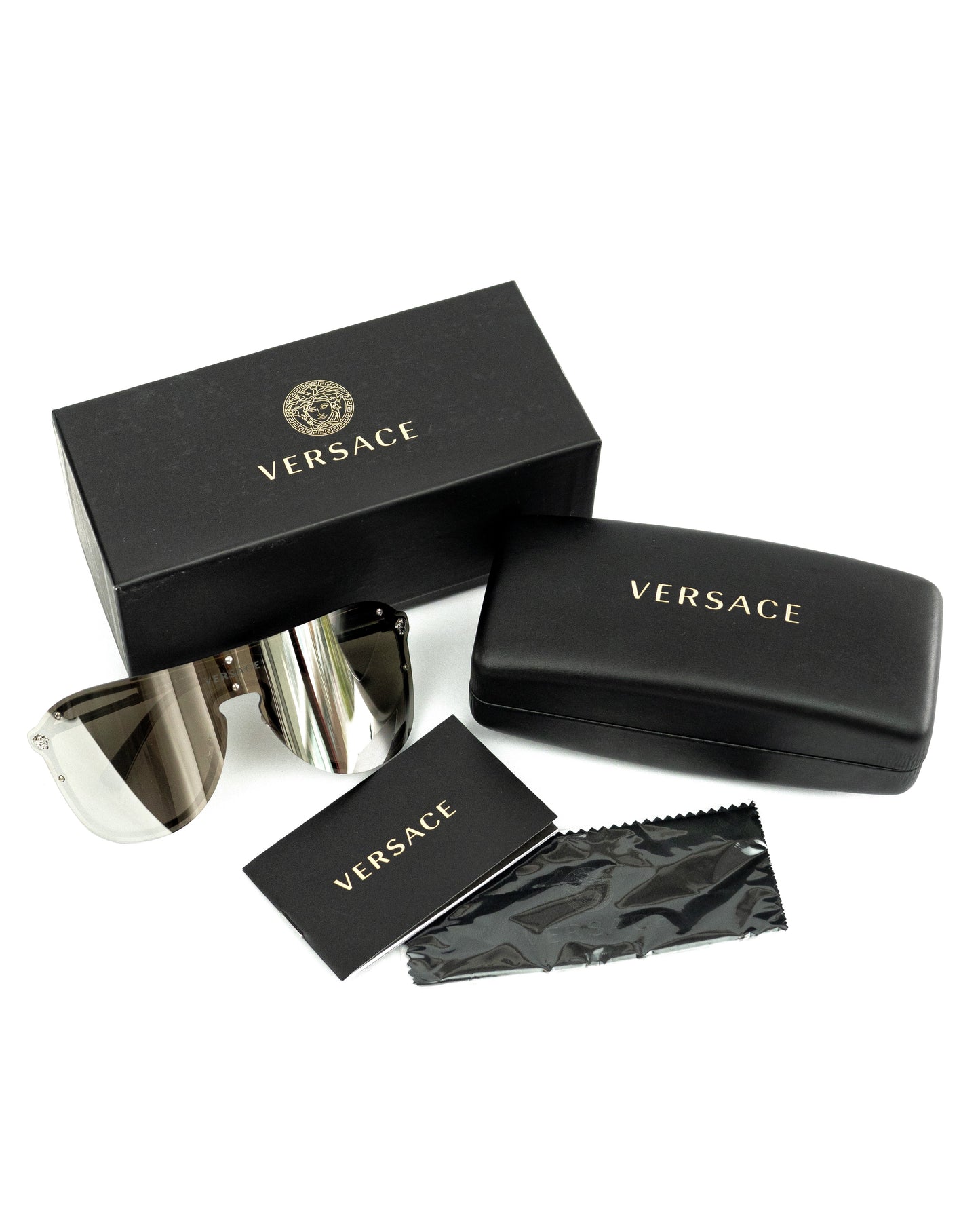 Versace silver sunglasses