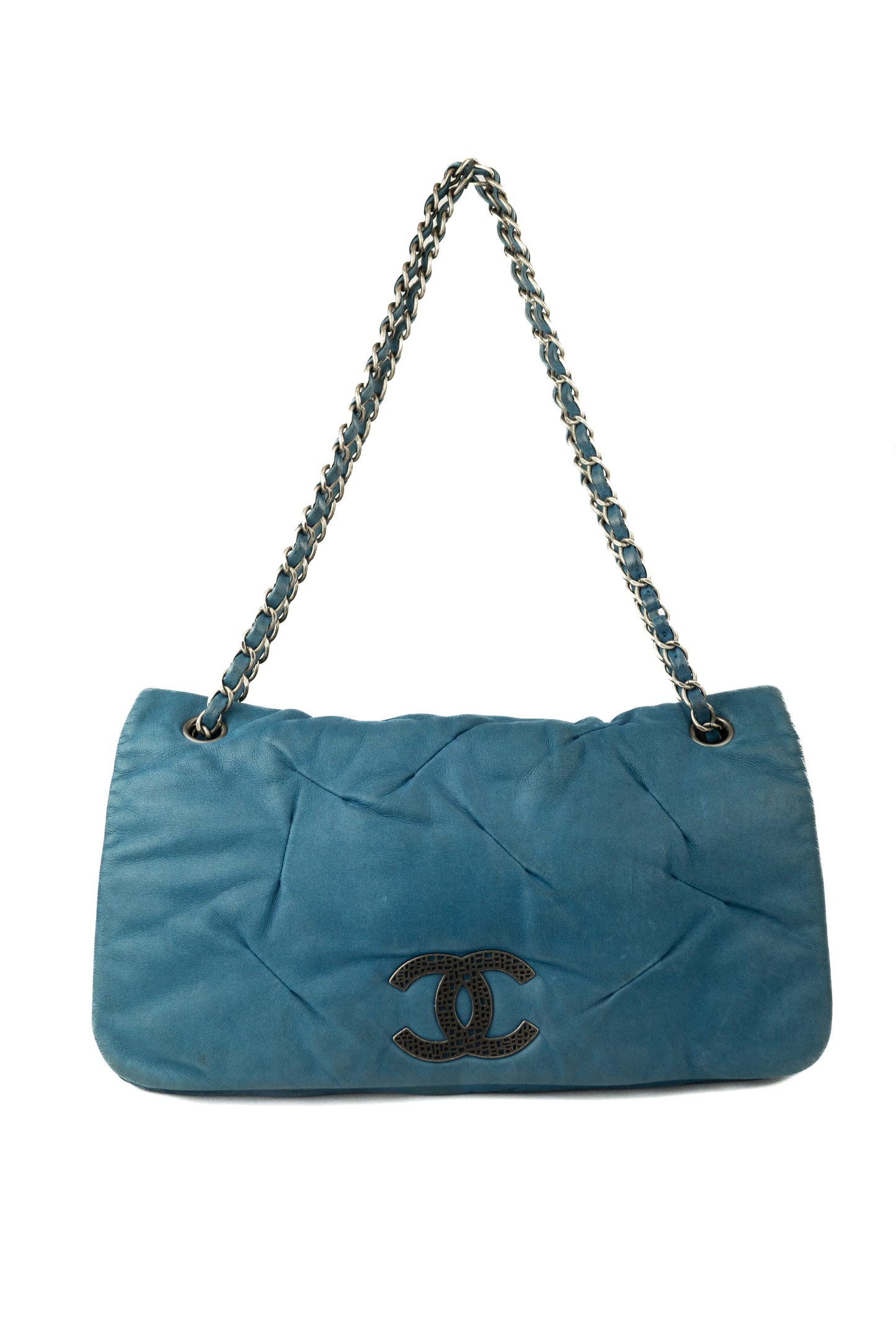 Chanel blue bag