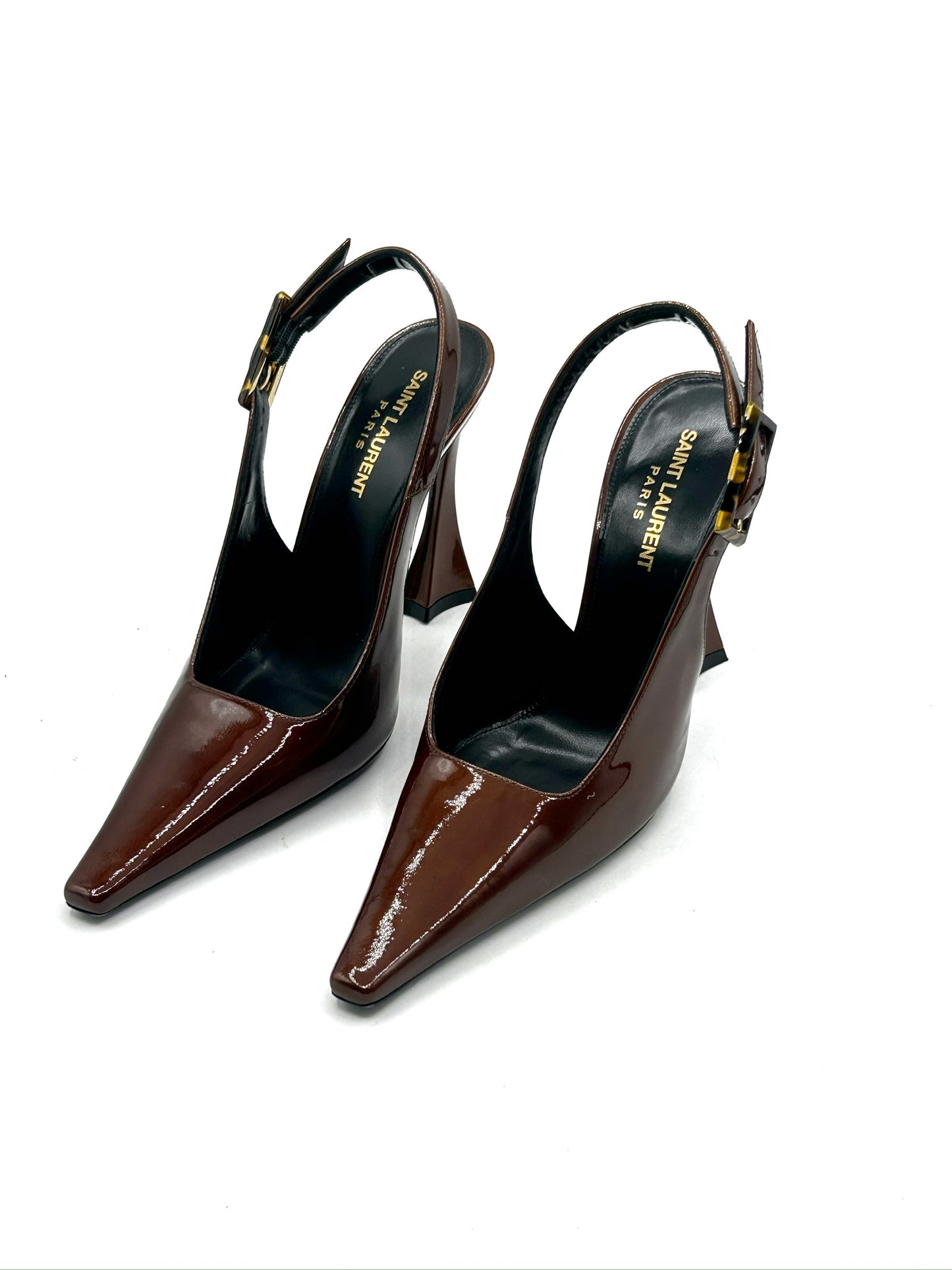 YSL Brown Pumps