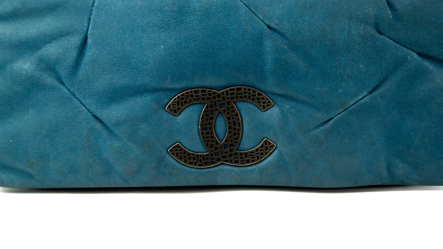 Chanel blue bag