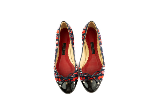 Carolina Herrera tweed ballerinas