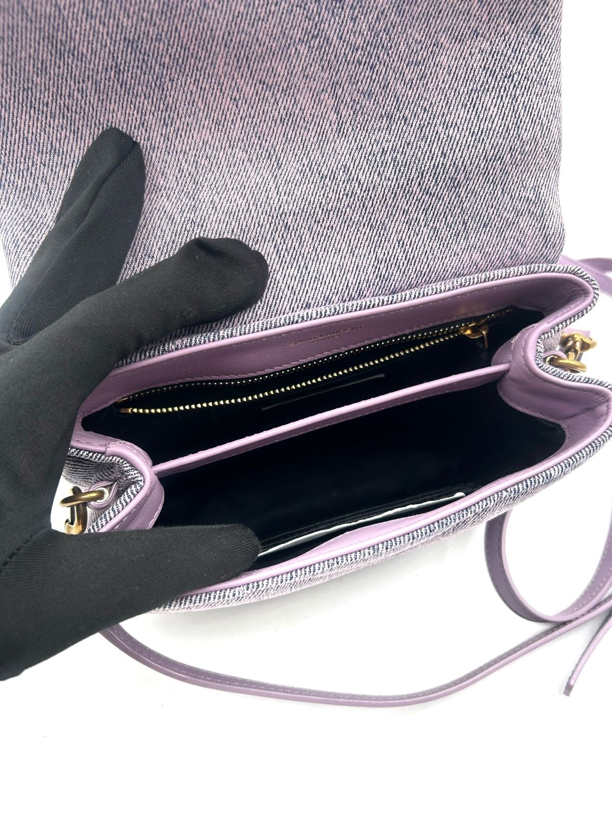 YSL LouLou toy denim