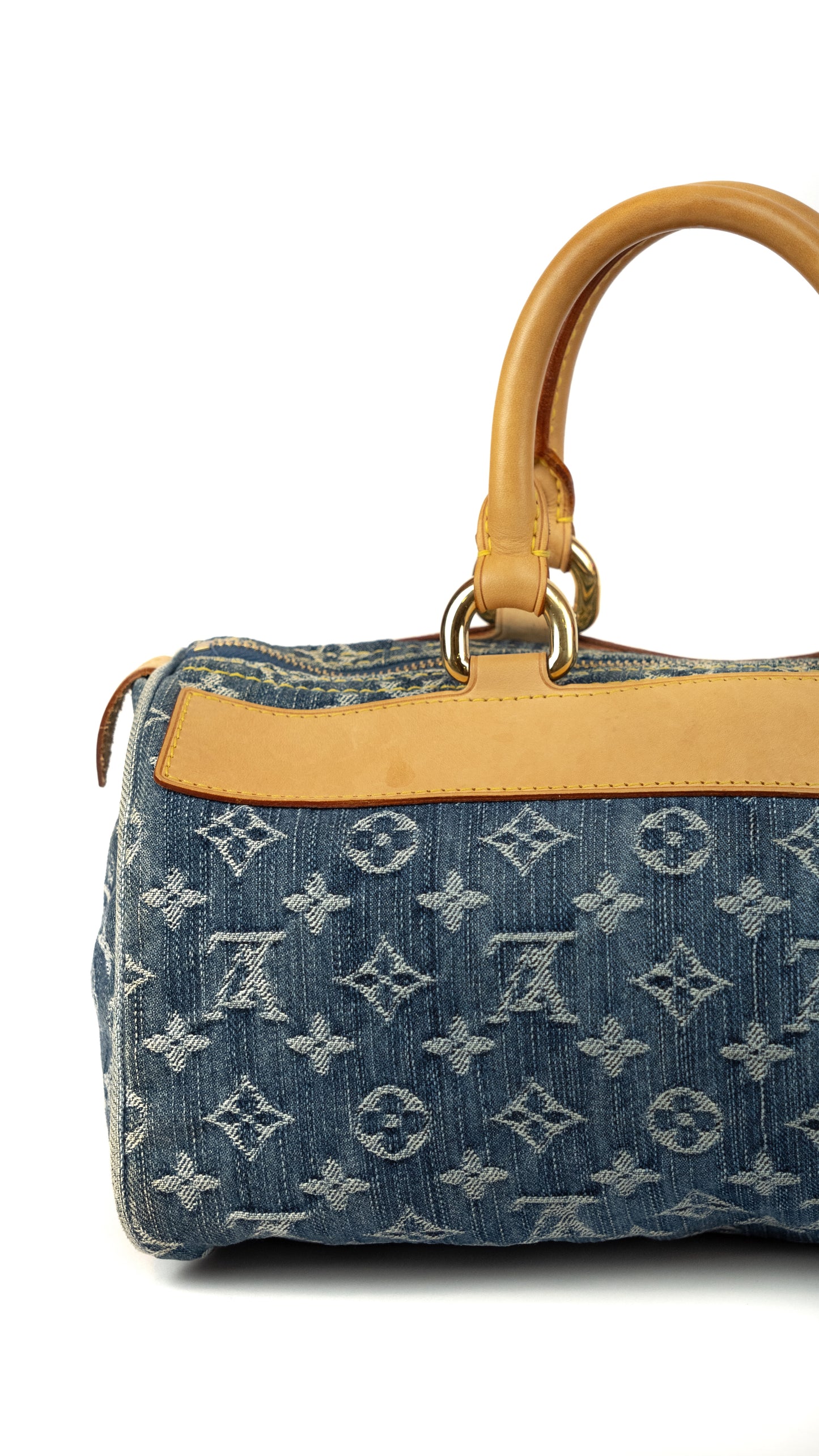 LV Denim handle bag