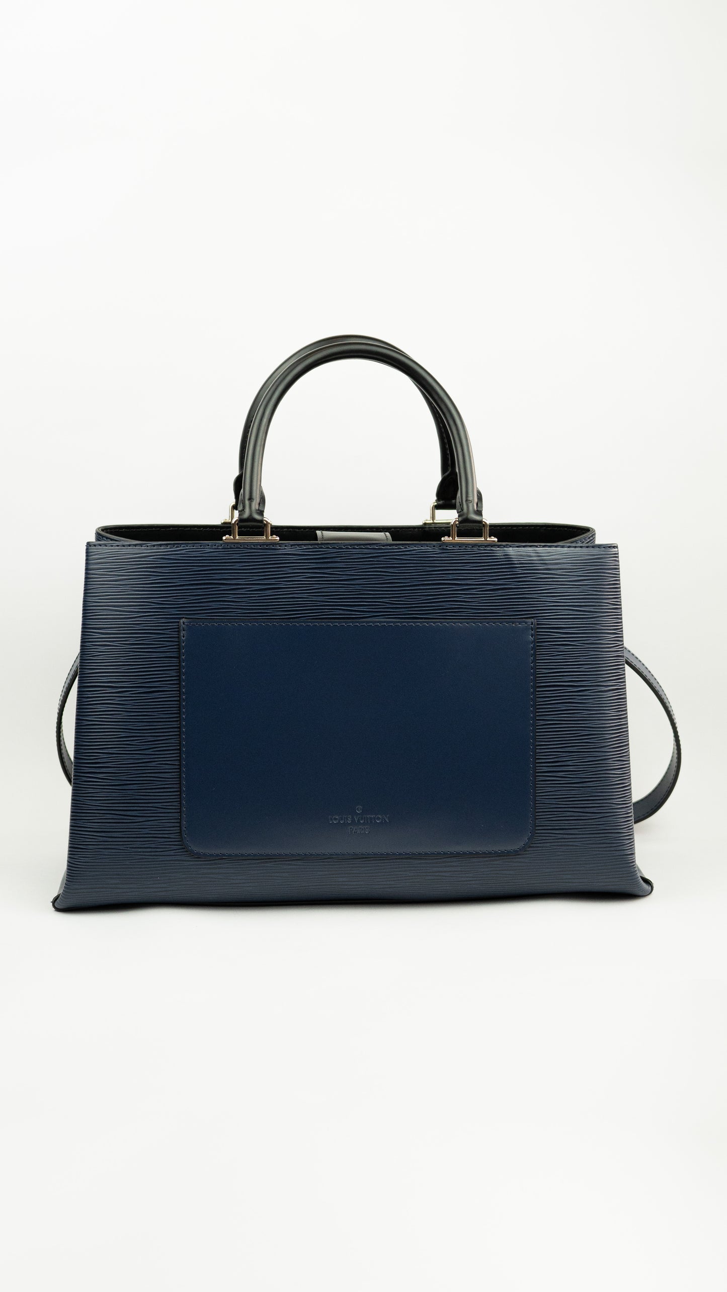 Louis Vuitton handle bag blue