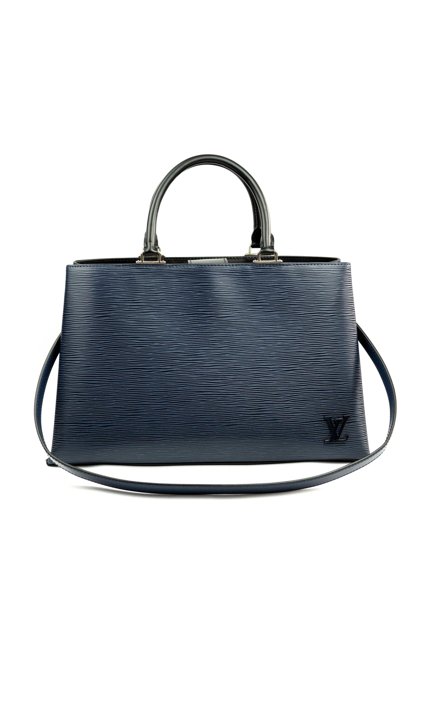 Louis Vuitton handle bag blue