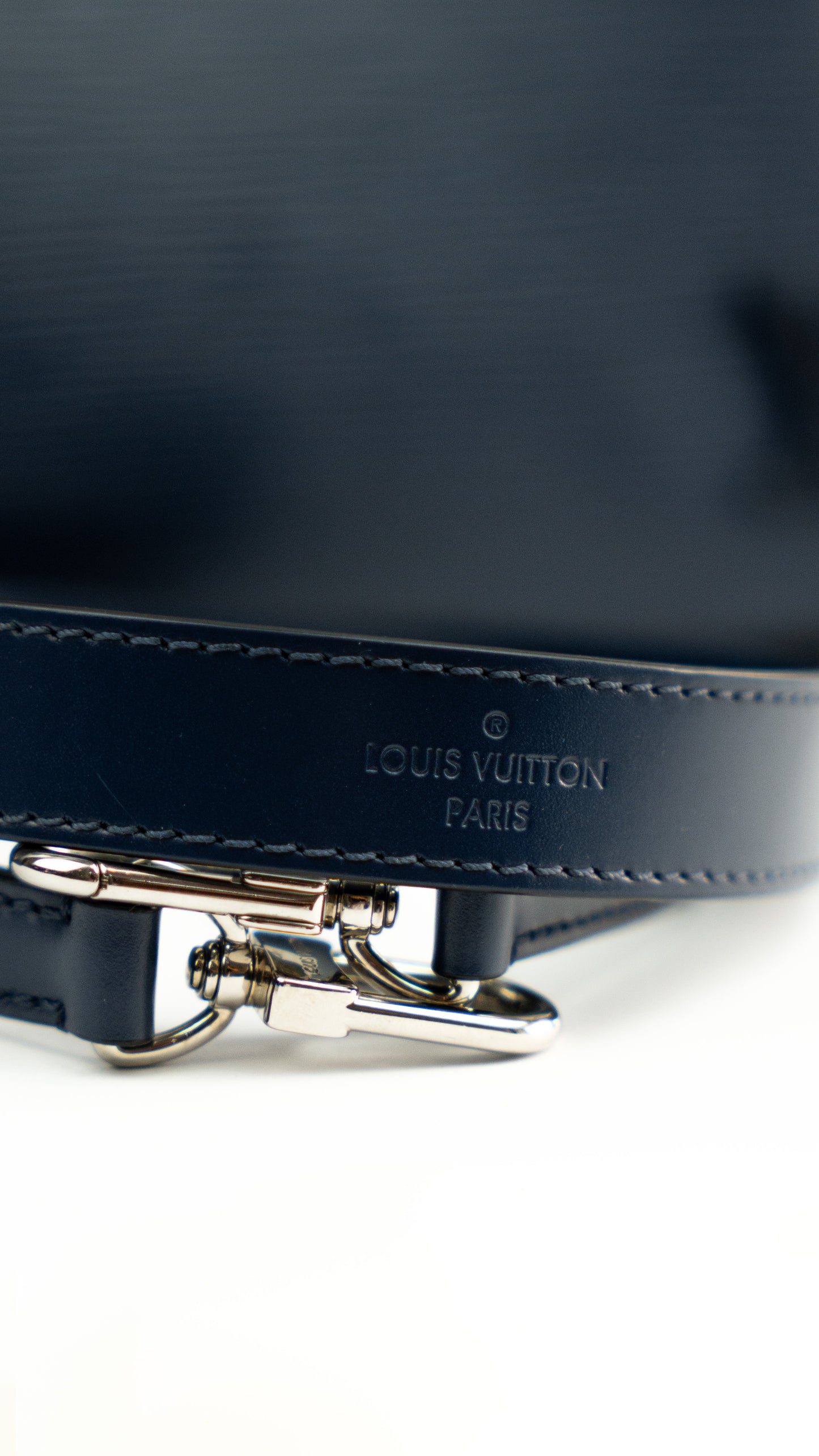 Louis Vuitton handle bag blue