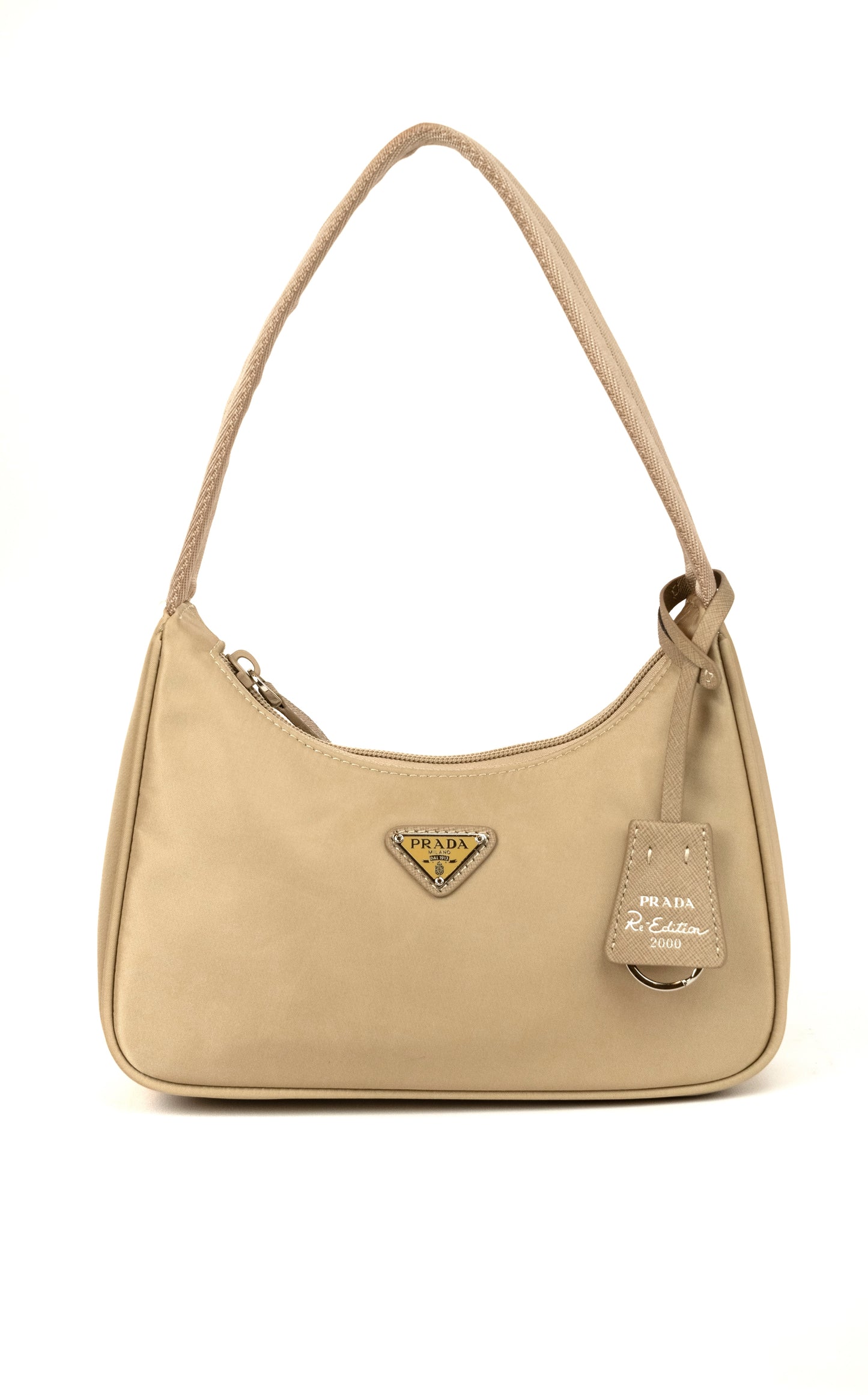 Prada Beige Re-edition bag