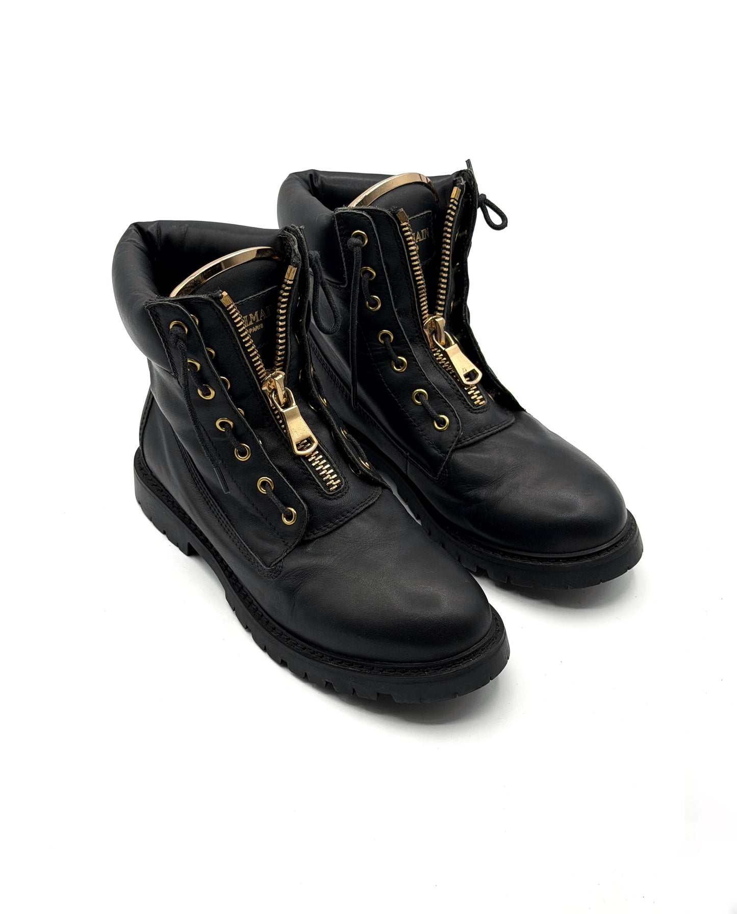 Balmain black boots